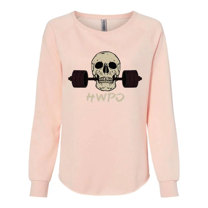 Hwpo Hard Work Pays Off. Workout Gym Womens California Wash Sweatshirt