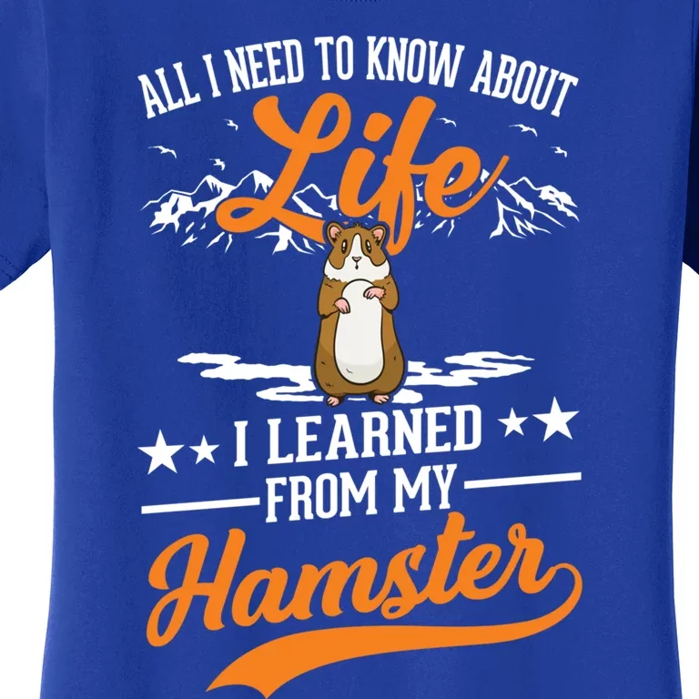 Hamster Hamster Wheel Hamster Gift Women's T-Shirt