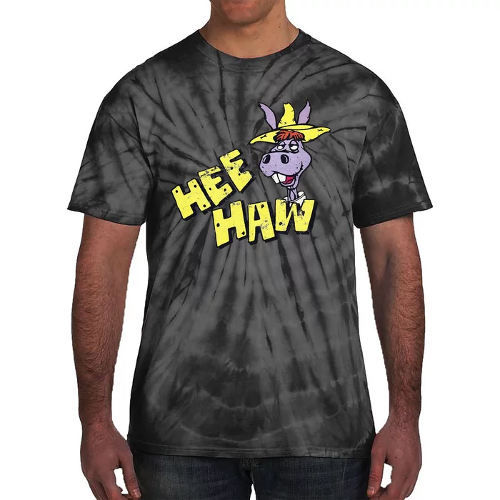 Hee Haw Wo Funny Tie-Dye T-Shirt