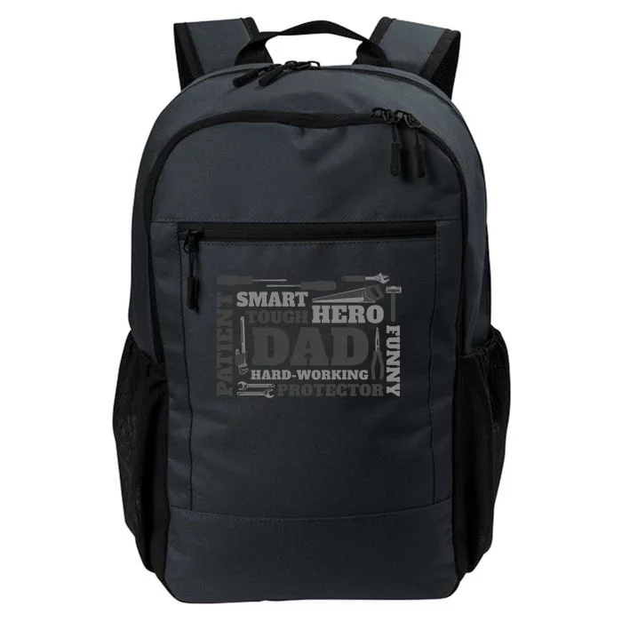 Hero Hard Working Dad Fathers Day Gift Daily Commute Backpack