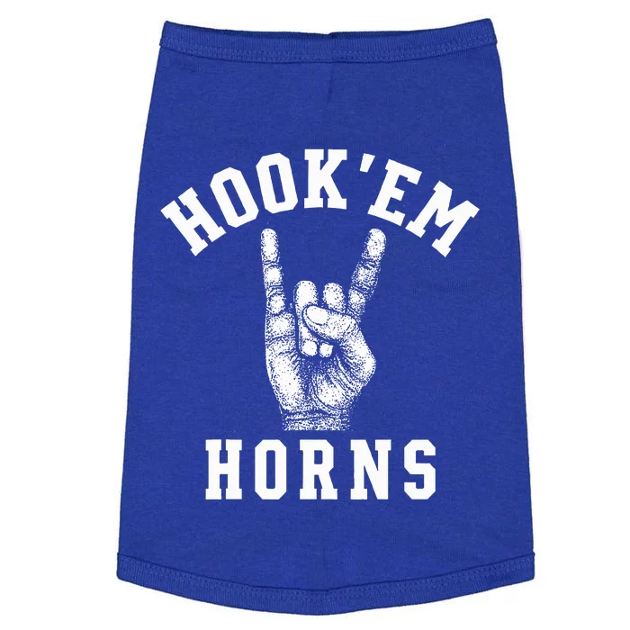 Hookem Horns Women Longhorn Head Doggie Tank