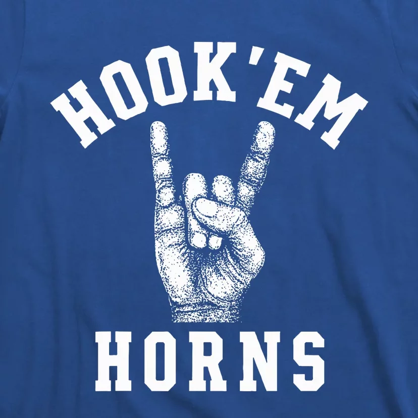 Hookem Horns Women Longhorn Head T-Shirt