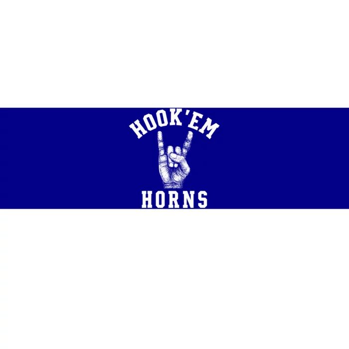 Hookem Horns Women Longhorn Head Bumper Sticker