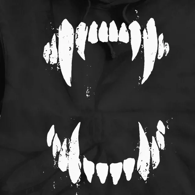 Halloween Horror Wolf Dog Vampire Monster Th Costume Tie Dye Hoodie