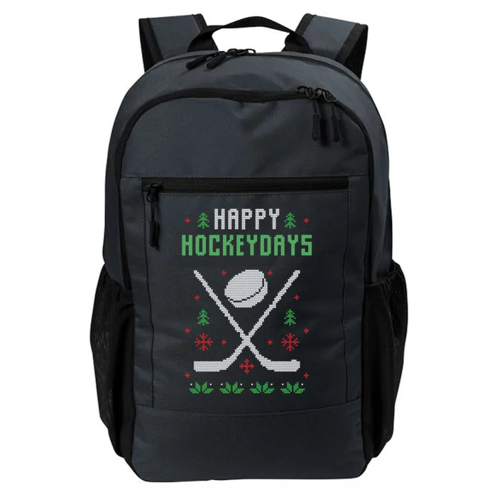 Happy Hockeydays Xmas For Lovers Daily Commute Backpack