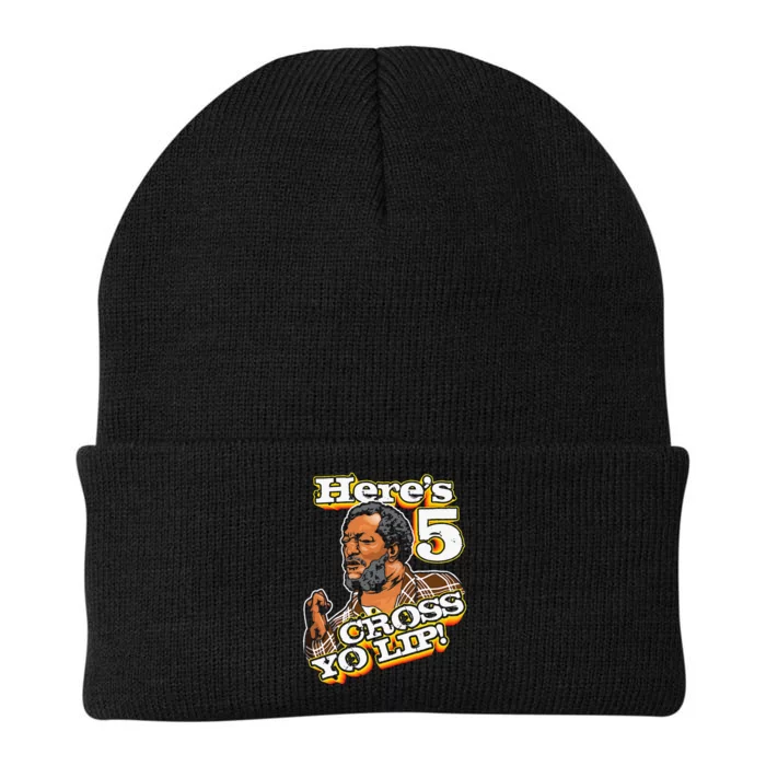 Here Is 5 Cross Yo Lip Son In Sanford City Knit Cap Winter Beanie