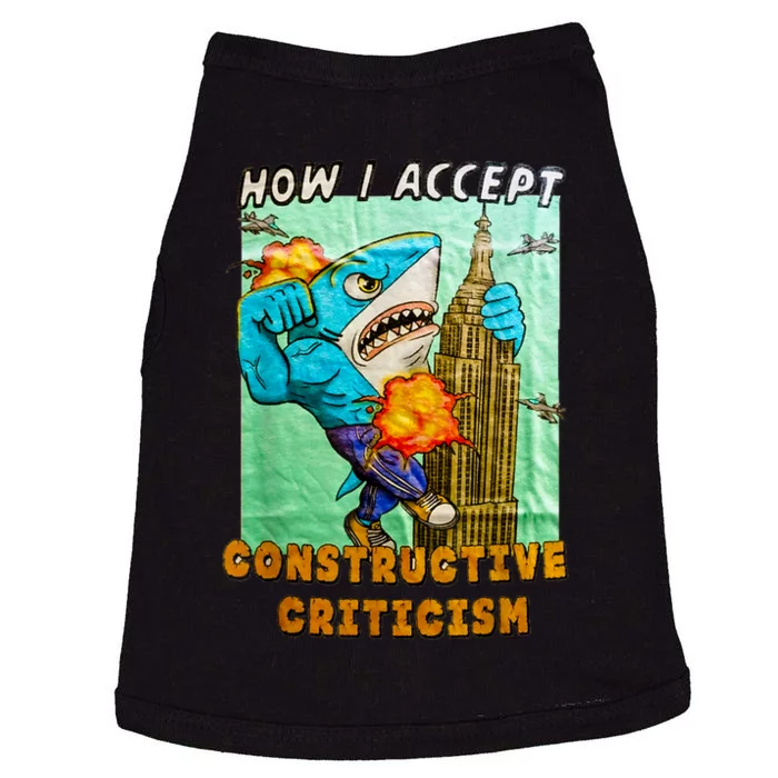 How I Accept Constructive Criticism Auntie Shark Doggie Tank