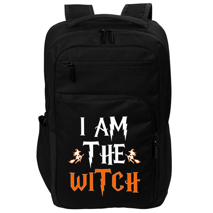 Halloween I Am The Witch Lazy Witch Costume Cute Gift Impact Tech Backpack