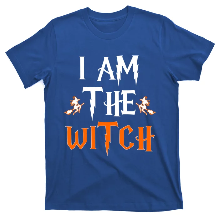 Halloween I Am The Witch Lazy Witch Costume Cute Gift T-Shirt