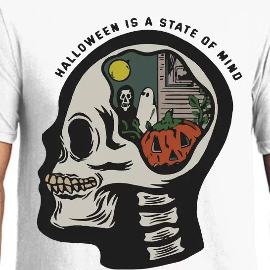 Halloween Is A State Of Mind Pajama Set