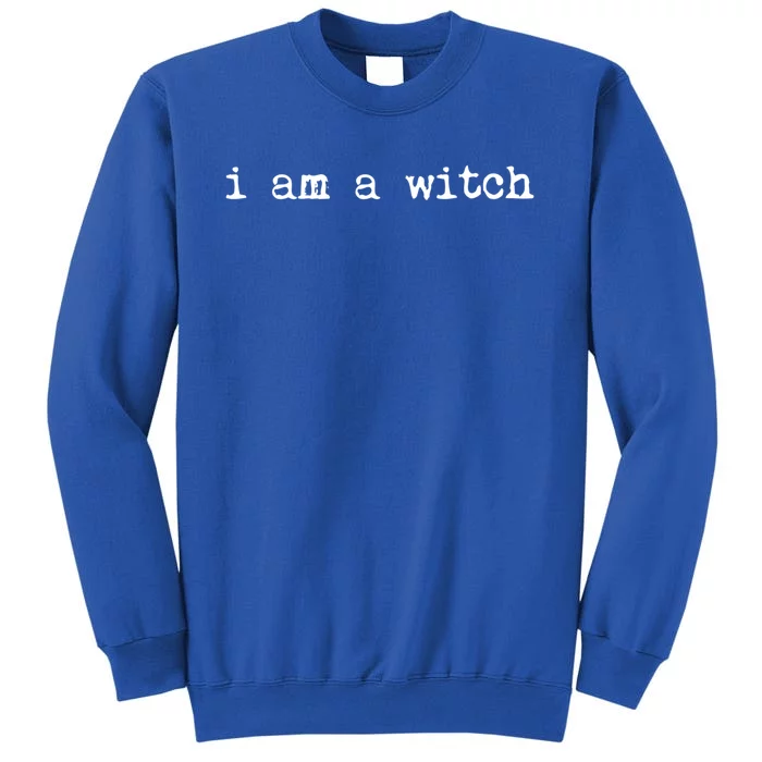 Halloween I Am A Witch Great Gift Tall Sweatshirt