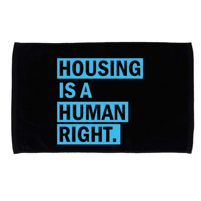 Housing Is A Human Right Microfiber Hand Towel