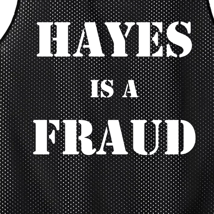 Hayes Is A Fraud Mesh Reversible Basketball Jersey Tank