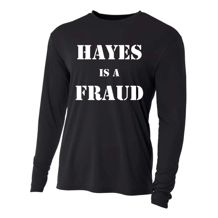 Hayes Is A Fraud Cooling Performance Long Sleeve Crew