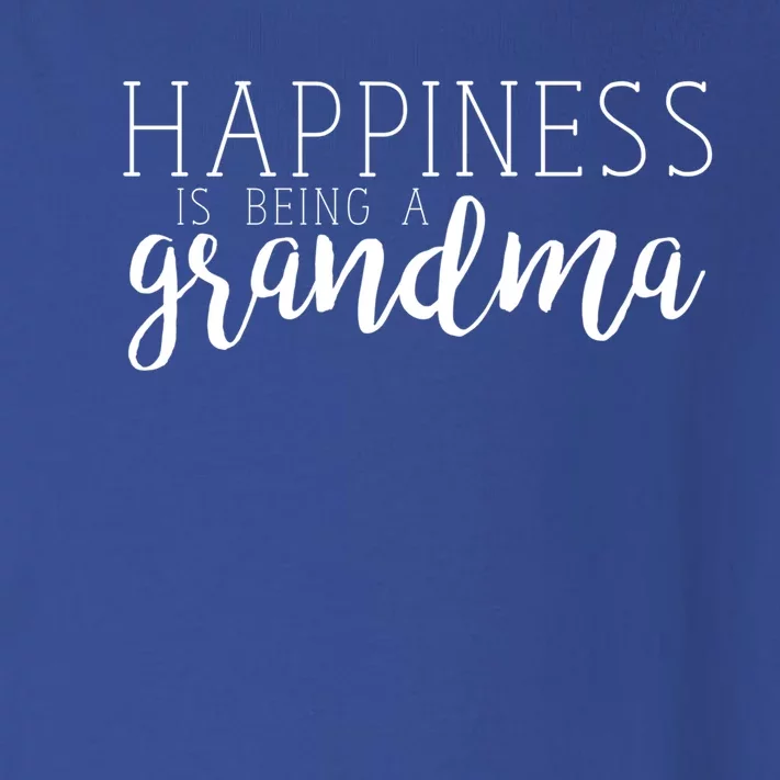 Happiness Is Being A Grandma Nana Family Gift Toddler Long Sleeve Shirt