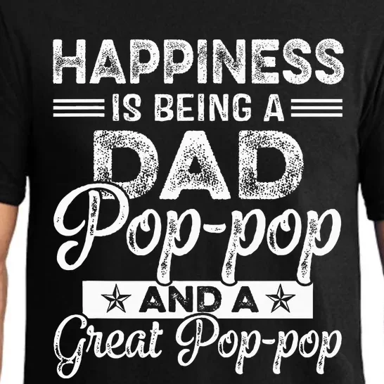 Happiness Is Being A Dad PopPop Pajama Set