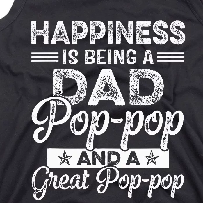 Happiness Is Being A Dad PopPop Tank Top