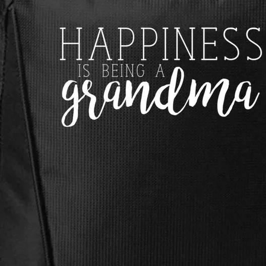 Happiness Is Being A Grandma Nana Family Great Gift City Backpack