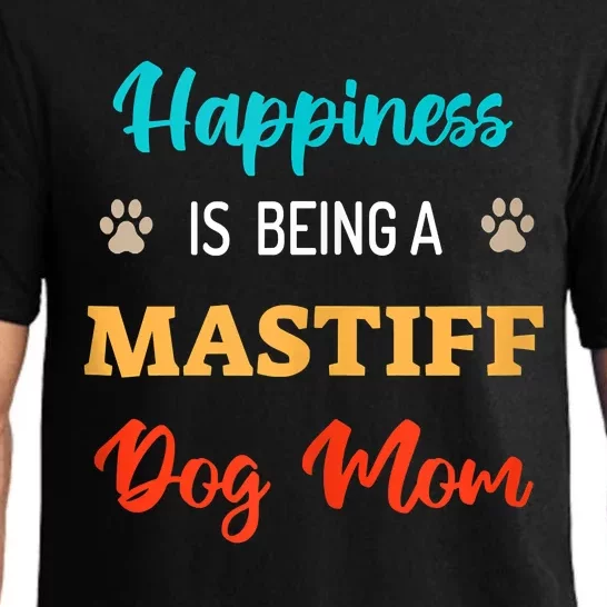 Happiness Is Being A Mastiff Dog Mom Pajama Set