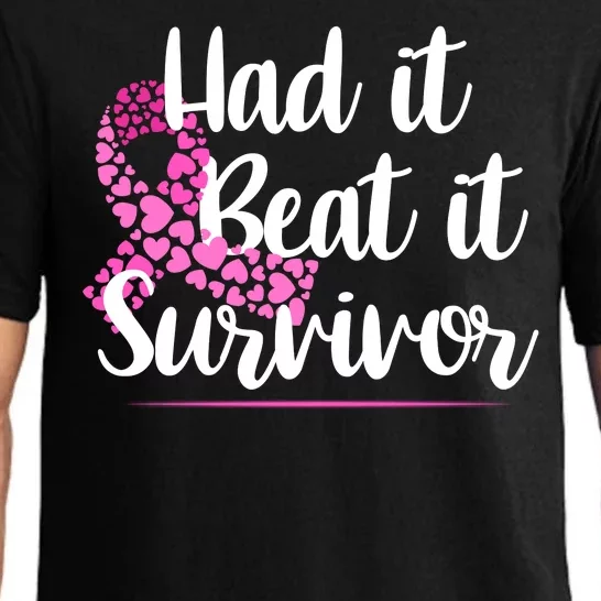 Had It Beat It Survivor Breast Cancer Pajama Set