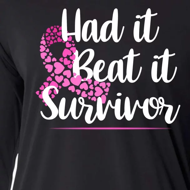 Had It Beat It Survivor Breast Cancer Cooling Performance Long Sleeve Crew