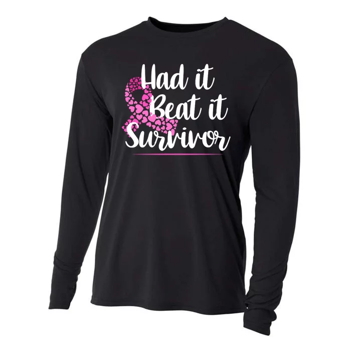 Had It Beat It Survivor Breast Cancer Cooling Performance Long Sleeve Crew