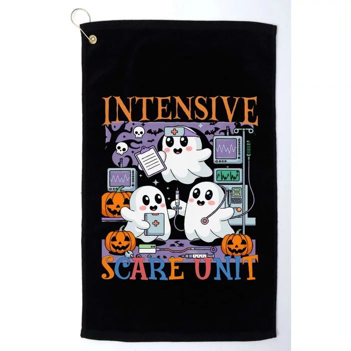 Halloween Intensive Care Scare Unit Ghost Nurse Icu Nursing Platinum Collection Golf Towel