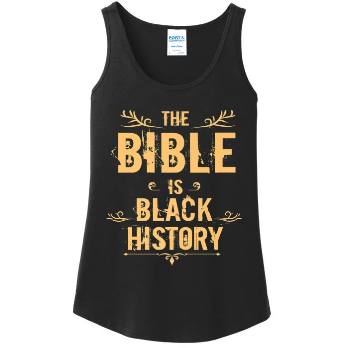 Hebrew Israelite Clothing Bible Black History Gift Premium Ladies Essential Tank