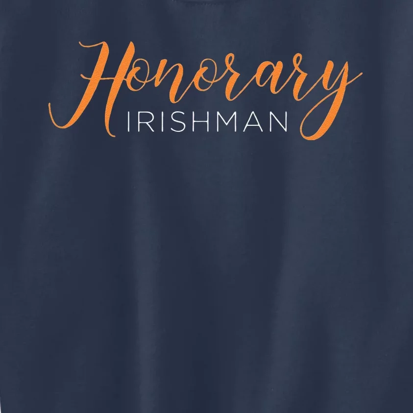 Honorary Irishman Cute Saint Patrick's Day Kids Sweatshirt