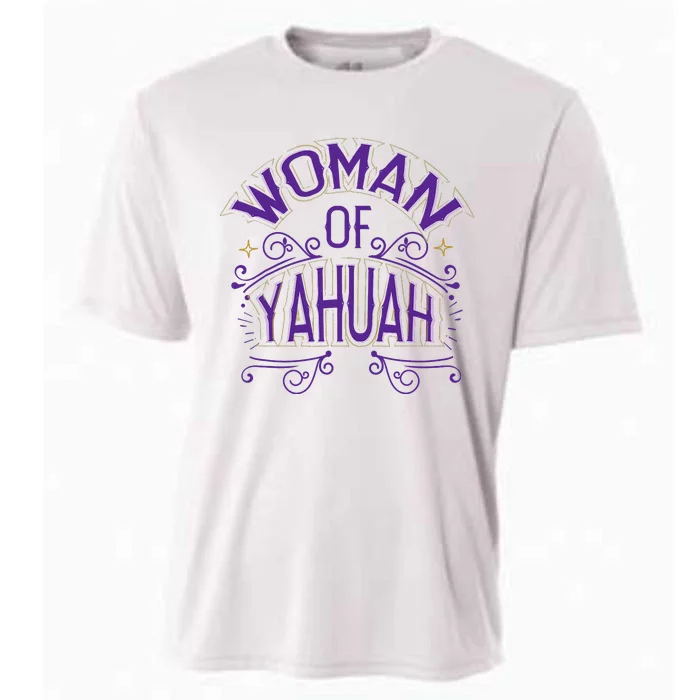 Hebrew Israelite Clothing for  Judah Woman of Yahuah Cooling Performance Crew T-Shirt