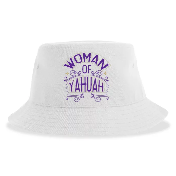 Hebrew Israelite Clothing for  Judah Woman of Yahuah Sustainable Bucket Hat