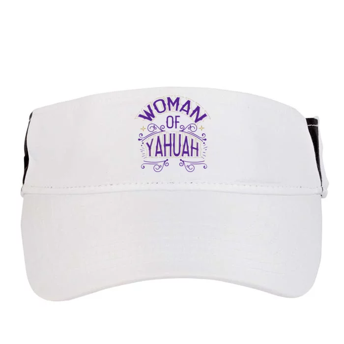 Hebrew Israelite Clothing for  Judah Woman of Yahuah Adult Drive Performance Visor