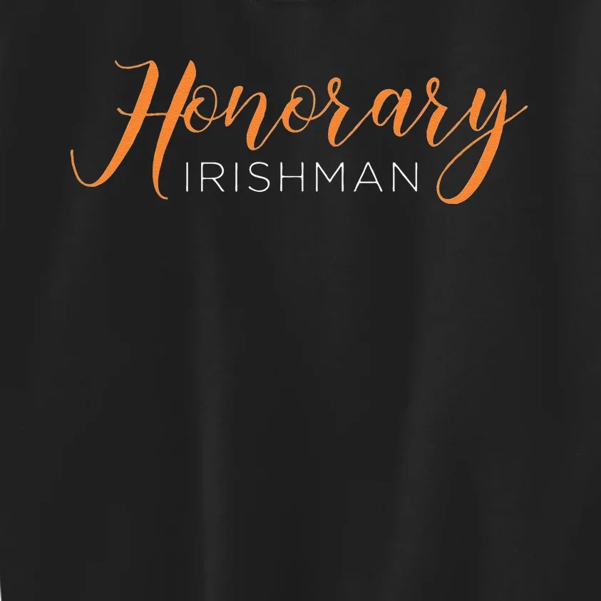 Honorary Irishman Cute Saint Patrick's Day Kids Sweatshirt