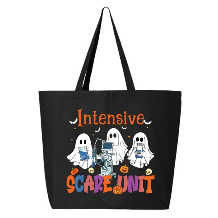 Halloween Intensive Care Scare Unit Ghost Nurse Icu Nursing 25L Jumbo Tote