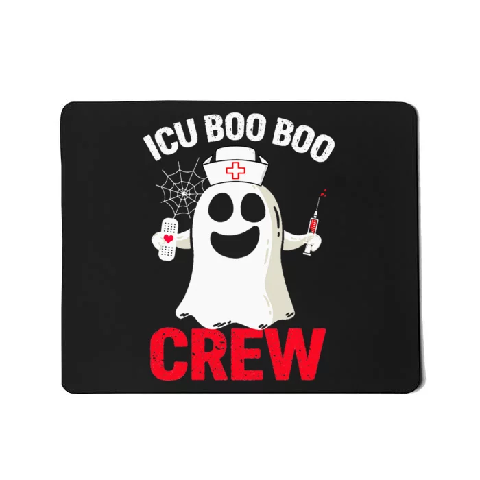 Halloween ICU Costume  ICU Boo Boo Crew Nurse Ghost Mousepad