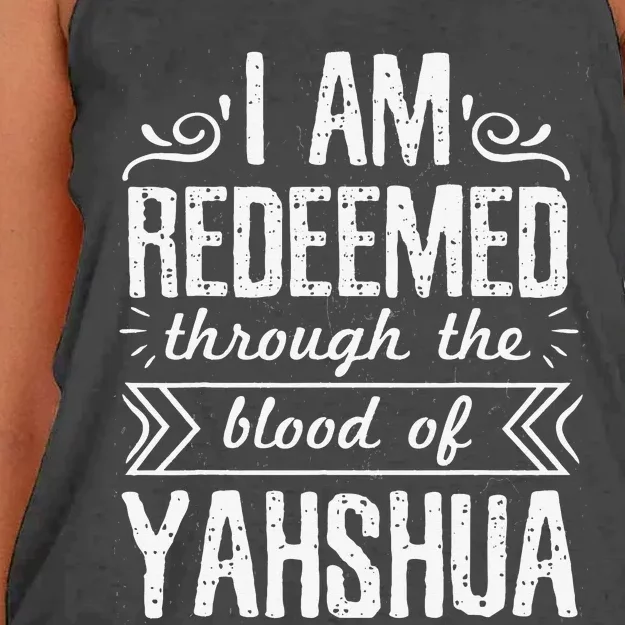 Hebrew Israelite Clothing for  Judah Redeemed Blood Yah Women's Knotted Racerback Tank