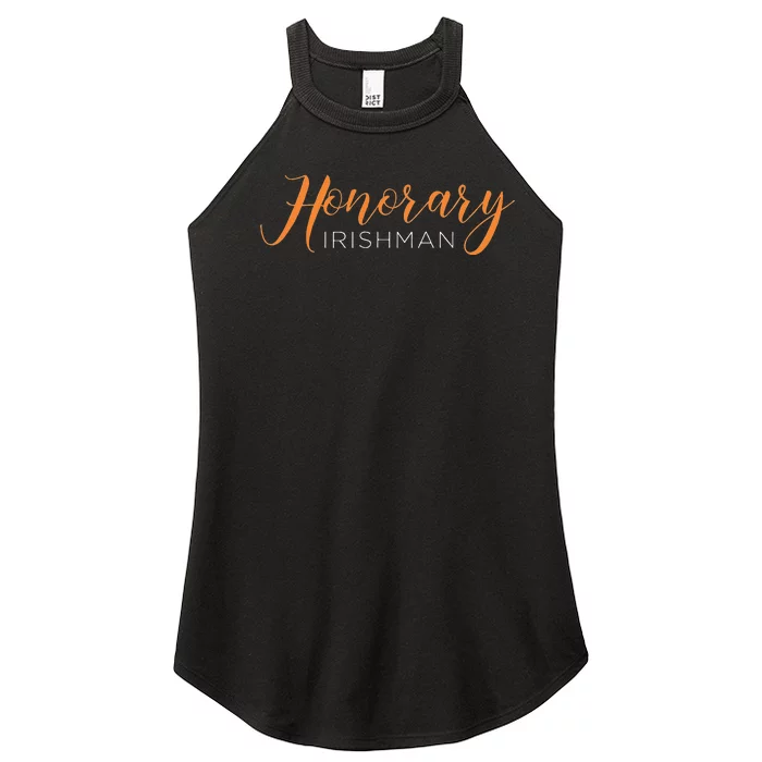 Honorary Irishman Cute Saint Patrick's Day Women’s Perfect Tri Rocker Tank