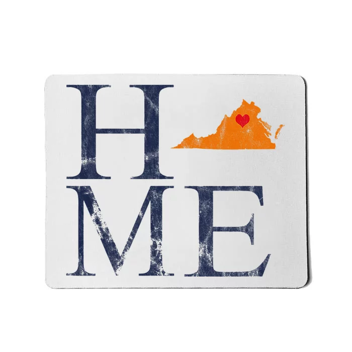 Home Is Charlottesville Va City Love Mousepad