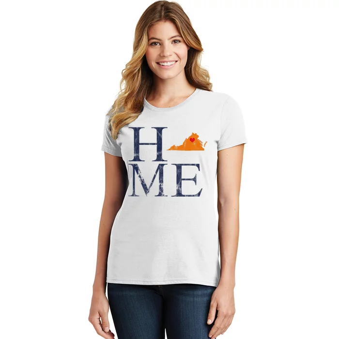 Home Is Charlottesville Va City Love Women's T-Shirt