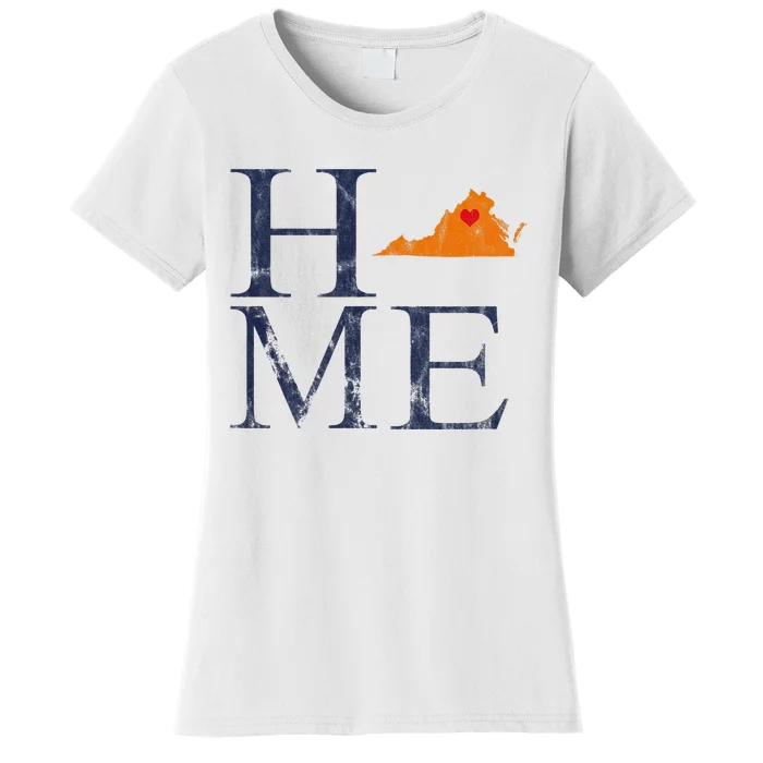 Home Is Charlottesville Va City Love Women's T-Shirt