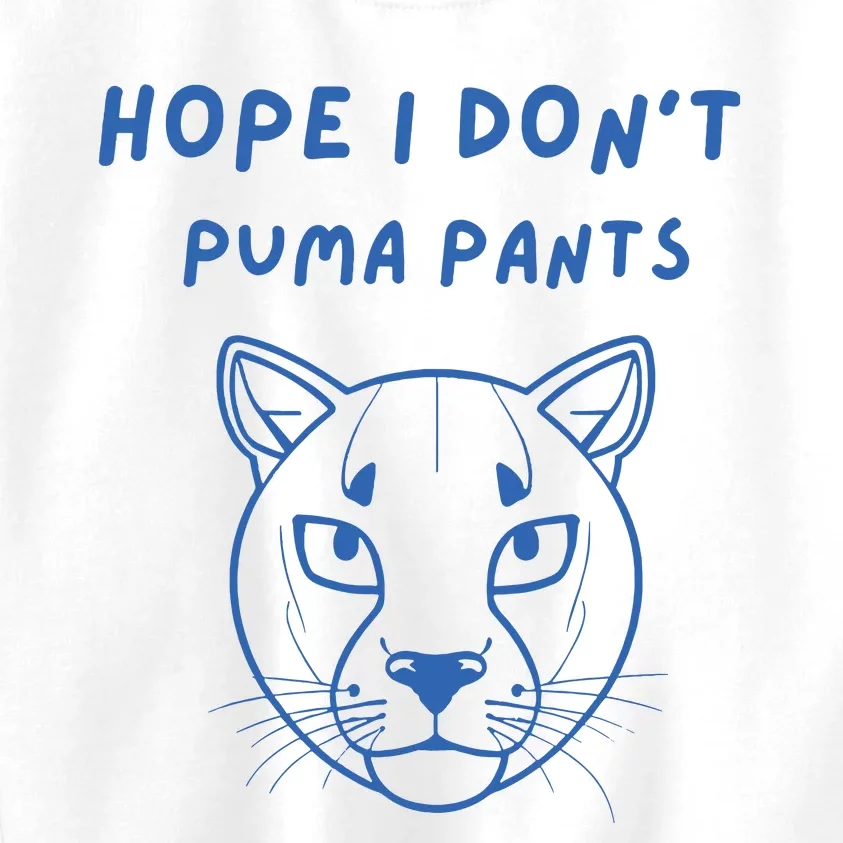 Hope I Dont Pants Funny Cat Pun Kids Sweatshirt