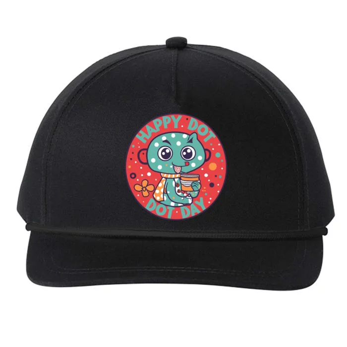 Happy International Dot Day Snapback Five-Panel Rope Hat