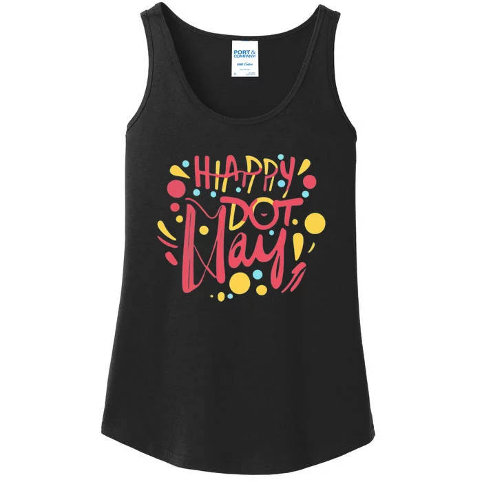 Happy International Dot Day Ladies Essential Tank