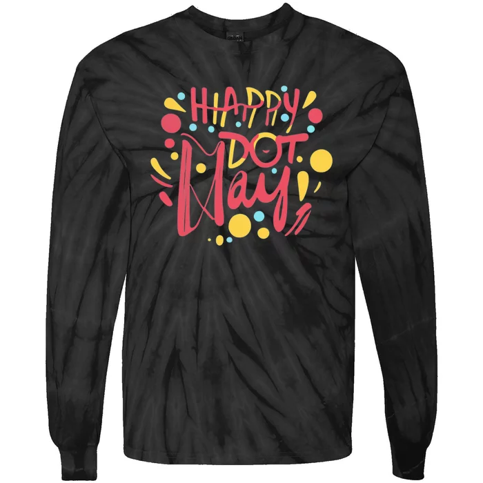 Happy International Dot Day Tie-Dye Long Sleeve Shirt