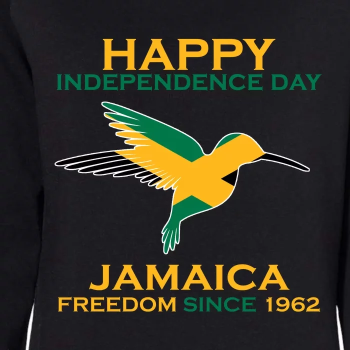 Happy Independence Day Jamaica Freedom Since 1962 Womens California Wash Sweatshirt