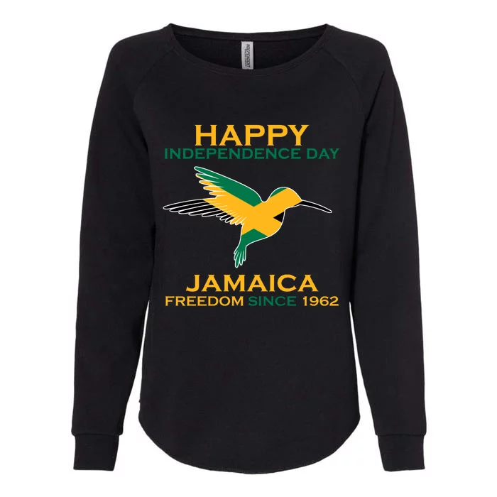 Happy Independence Day Jamaica Freedom Since 1962 Womens California Wash Sweatshirt