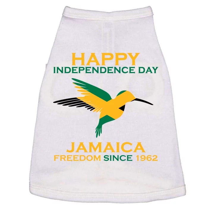 Happy Independence Day Jamaica Freedom Since 1962 Doggie Tank