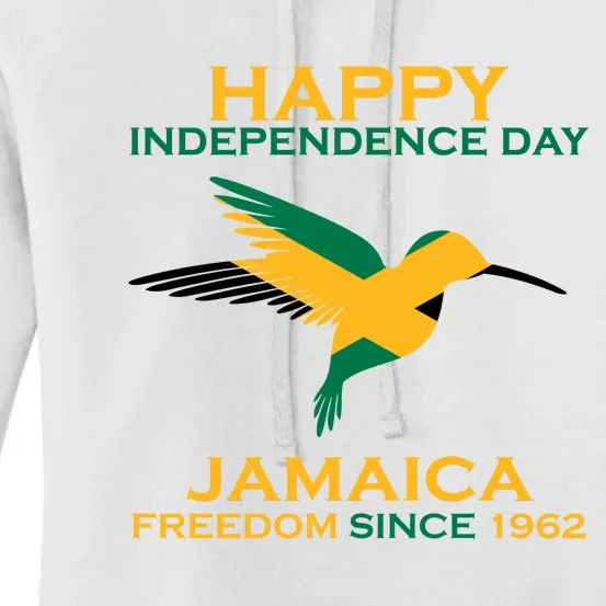 Happy Independence Day Jamaica Freedom Since 1962 Women's Pullover Hoodie