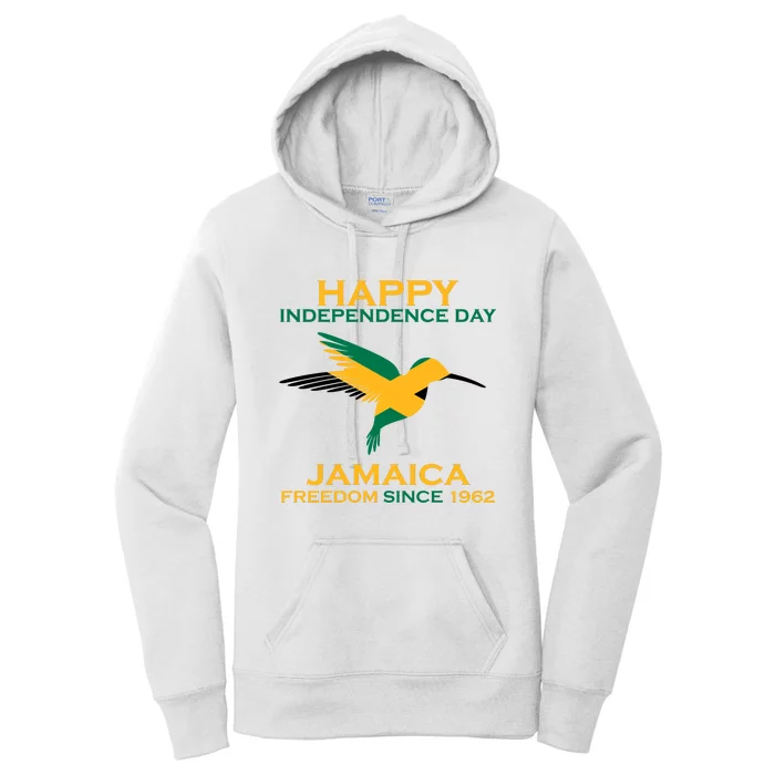 Happy Independence Day Jamaica Freedom Since 1962 Women's Pullover Hoodie