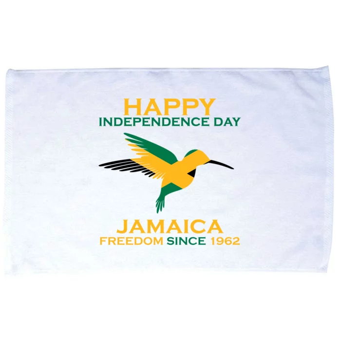 Happy Independence Day Jamaica Freedom Since 1962 Microfiber Hand Towel